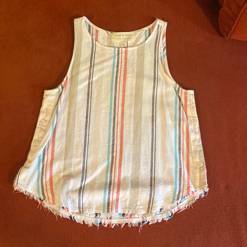 Cloth And Stone Brand Striped Tank